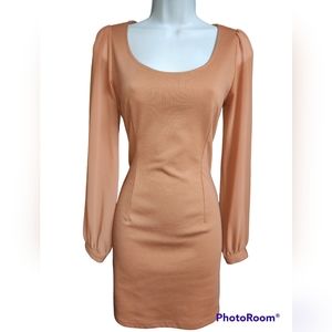 Boutique Forever 21 Dress with lantern sleeves